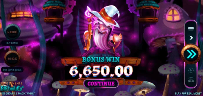 Fire Gnomes 2 Magic Wheel – bonusni dobitek